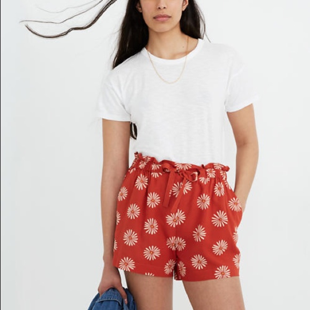 MADEWELL daisy shorts